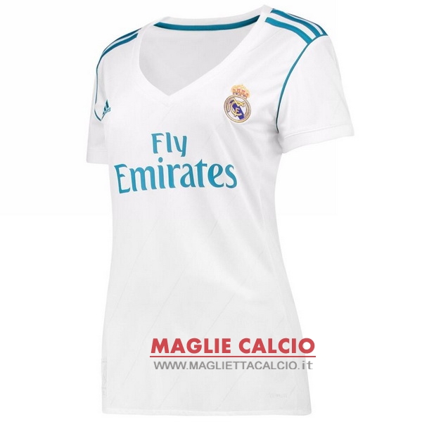 nuova prima magliette real madrid donna 2017-2018